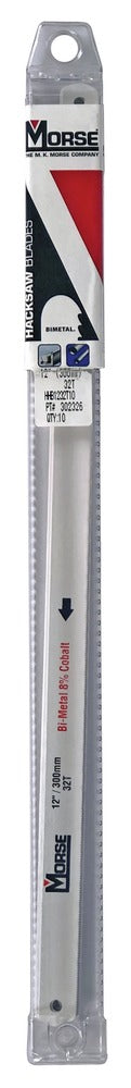 MK Morse 12" 18 TPI Bimetal Hacksaw Blade, 100 Pack 300117