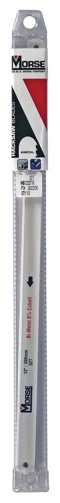 MK Morse 12" 24 TPI Bimetal Hacksaw Blade, 100 Pack 300124