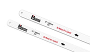 MK Morse 12" 18 TPI Bimetal Hacksaw Blade, 100 Bulk Pack 362184
