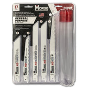 MK Morse 17 Piece General Purpose Reciprocating Saw Blade Assortment Kit 397483