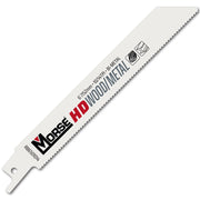 MK Morse 6" 10/14 TPI Bimetal Reciprocating Saw Blade, 5 Pack 399234