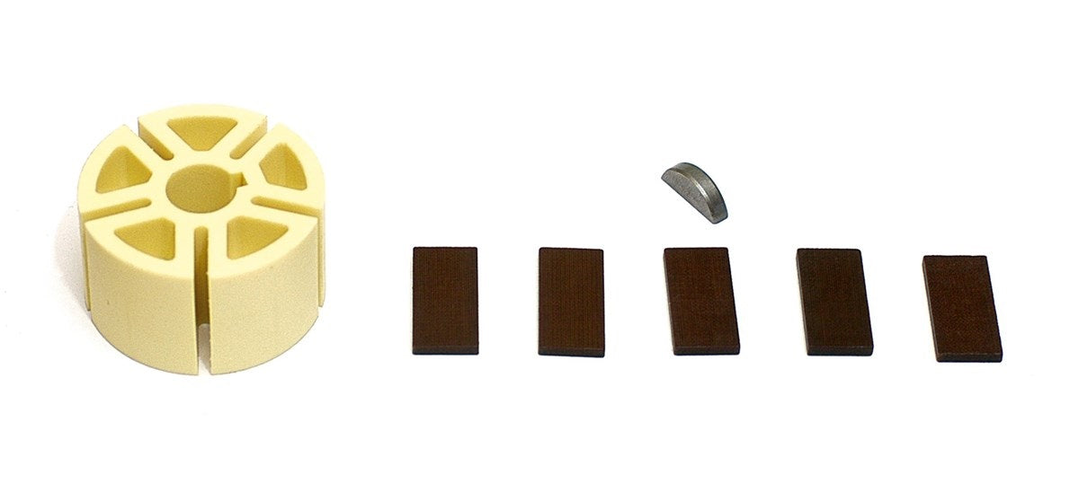 Mirka ROS Rotor Vanes and Key Kit MPA0801
