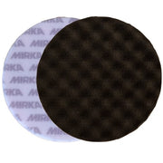MKMPADBF-6W MIRKA FOAM POLISHING PAD 6"X1" BLACK WAFFLE, 2/PKG
