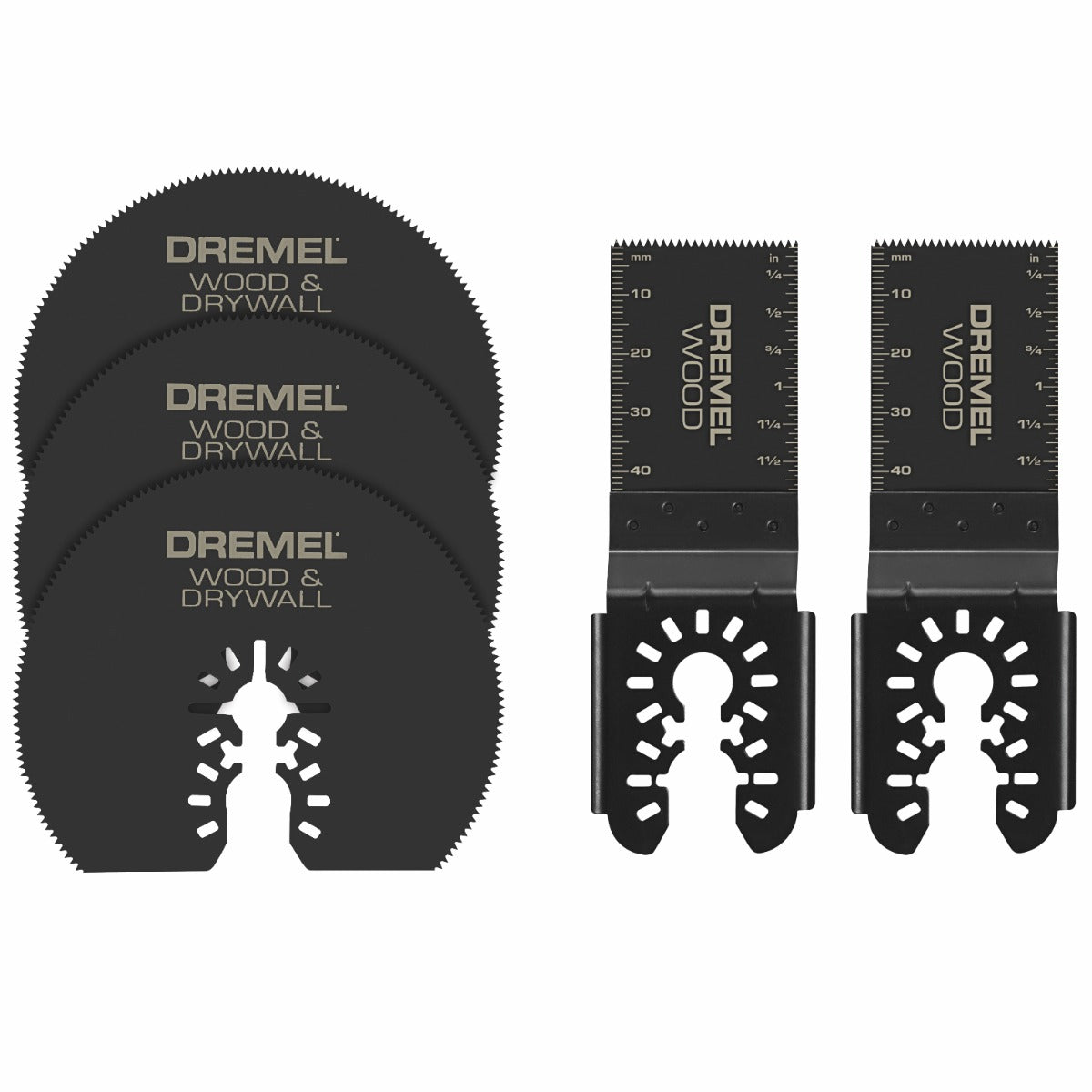 Dremel 5pc Cutting Oscillating Blade Assortment MM391U