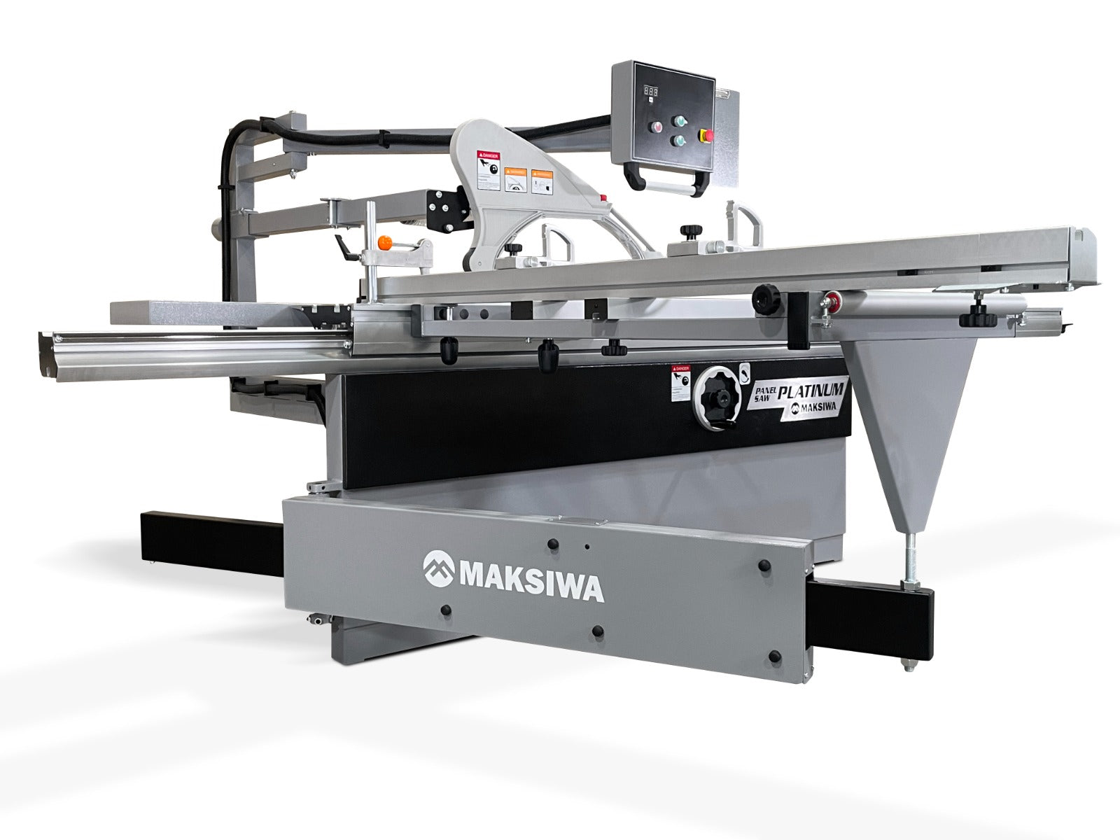Maksiwa PLATINUM Sliding Panel Saw, 3 Phase, 7.5HP, 220V BMP.3200.IR PLATINUM