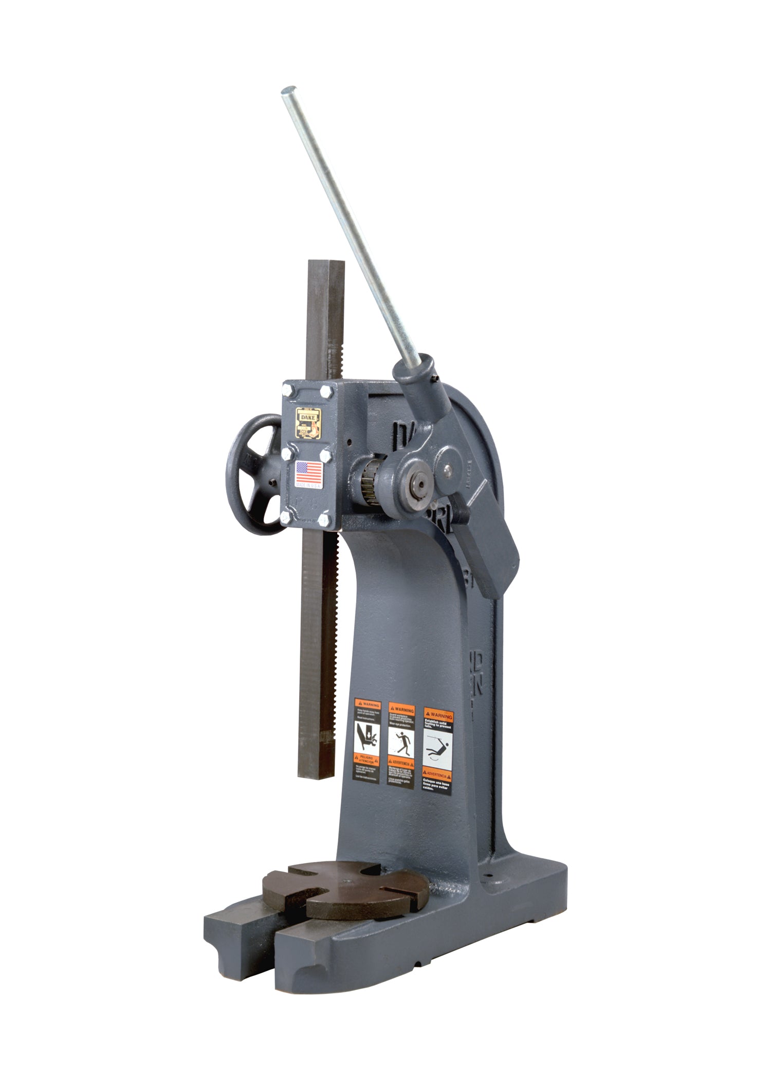 Model 1-1/2B 3-Ton Ratchet Leverage Broaching Press