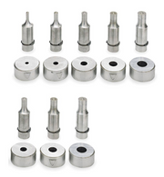MetalPro 8 Piece 9/32 to 23/32 in. Round Punch and Die Set MP4142