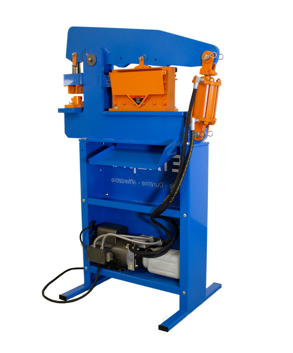 MetalPro 45 Ton Ironworker with 8 in. Shear and Foot Switch MP4500FS