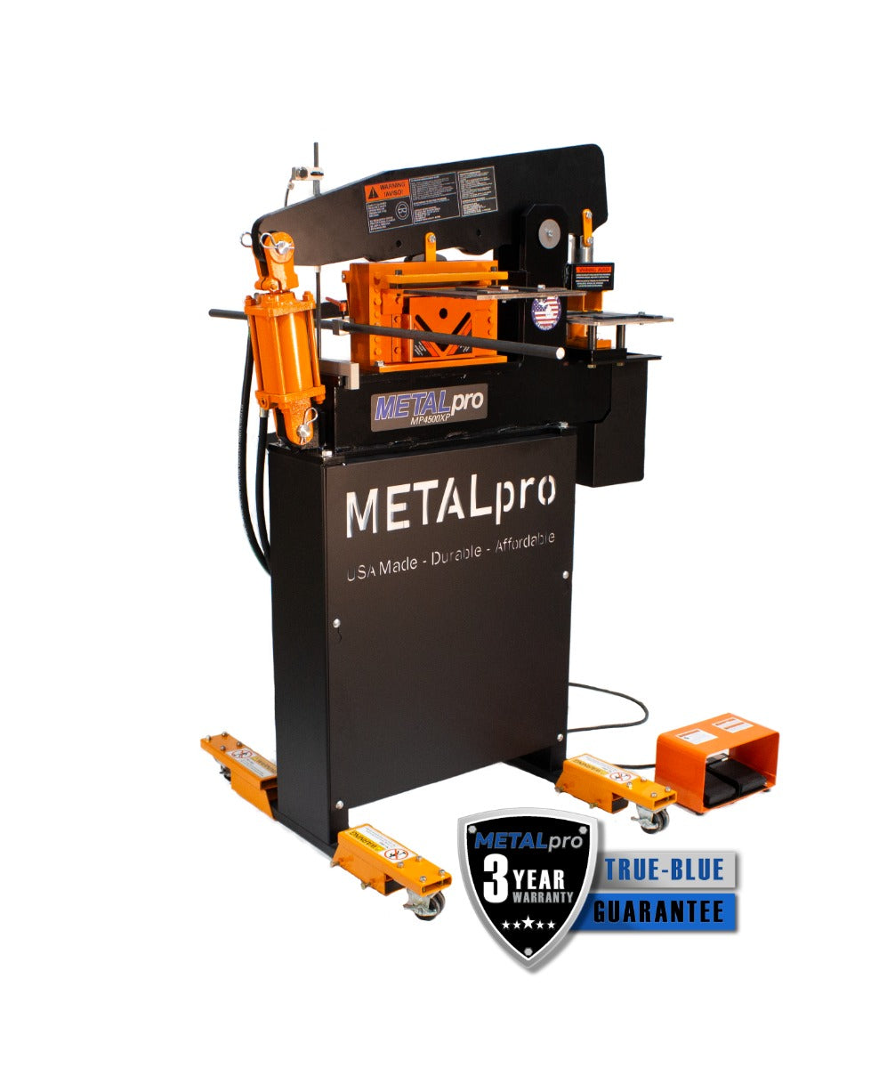 MetalPro 45 Ton Ironworker with Xtreme Production Package MP4500XP