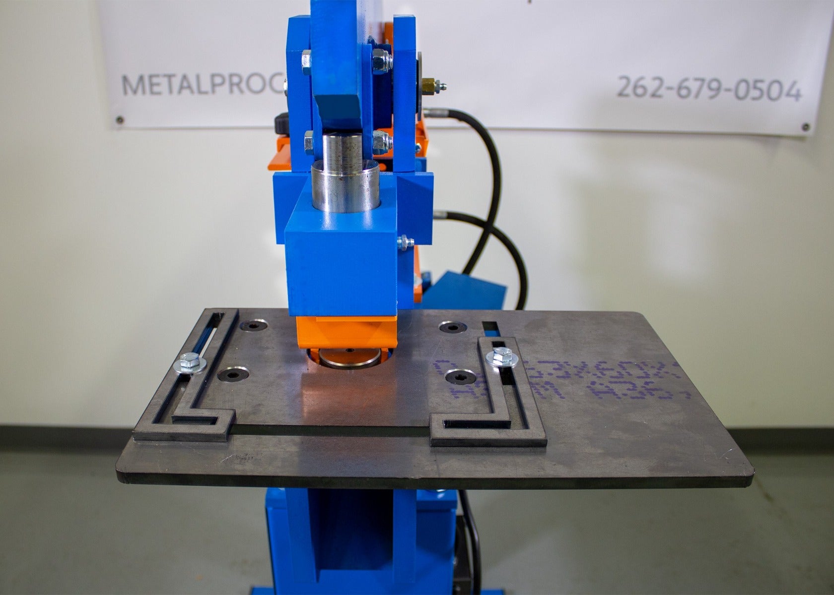 MetalPro Punch Guide Table MP45PSP | Repetitive Punching | Beaver Tools