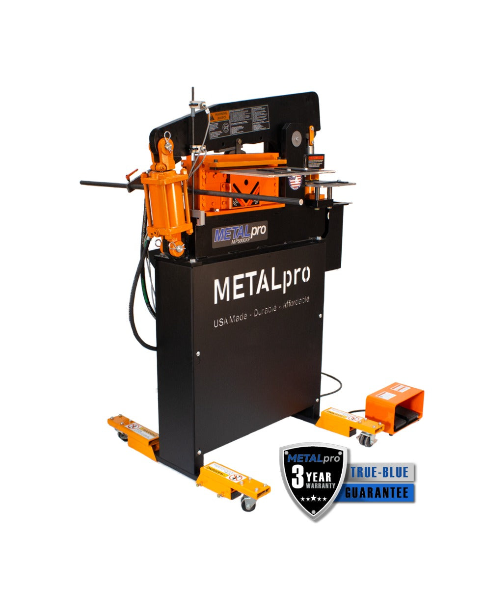 MetalPro 50 Ton Ironworker with Xtreme Production Package MP5000XP