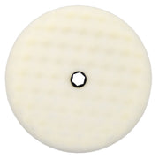 8" Quick Disconnect White Waffle Pad, 1/Pkg.