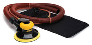 Mirka 6 in. Pneumatic Orbital Sander w/ Self-Generating Vacuum, 8 mm Orbit MR-608SGV