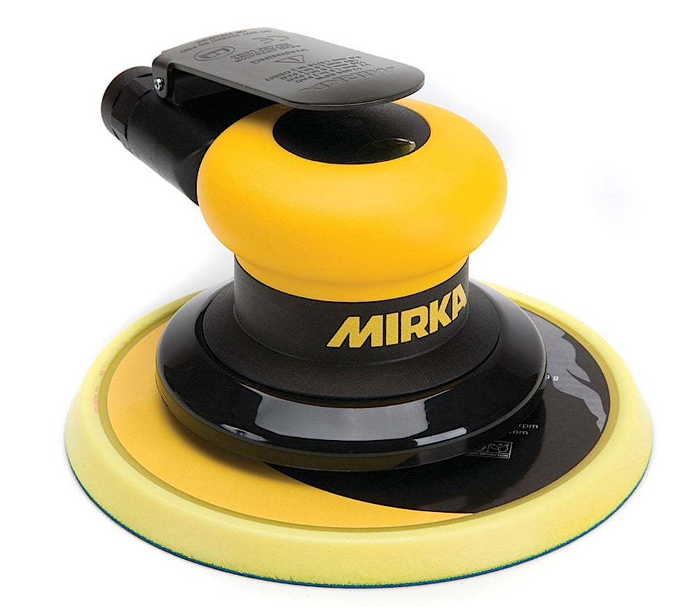 Mirka 6 in. Pneumatic Orbital Sander Non-Vac, 5 mm Orbit MR-6