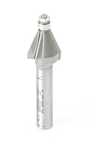 Amana Tool Mini 22.5 Deg. Carbide 1/4 in Shank, Router Bit MR0107