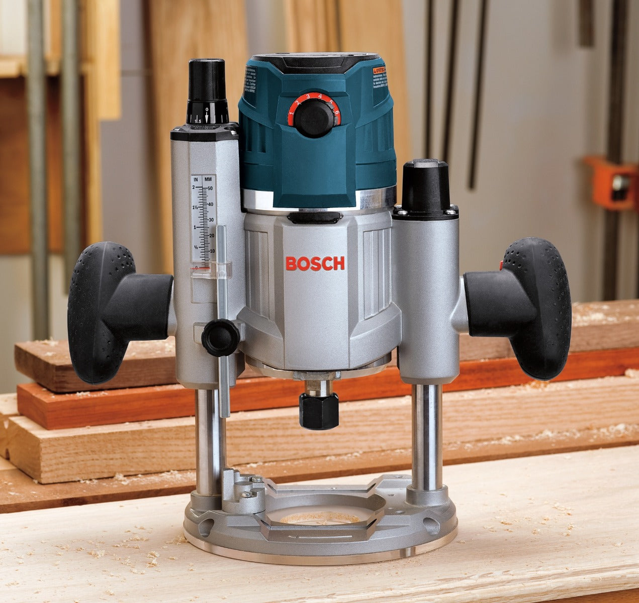 Bosch EVS Plunge-Base Router w/ Trigger Control, 2.3 HP MRP23EVS