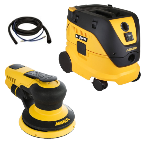 Mirka 5 in. Dust-Free Basic System (5 mm Pneumatic Tool) MUSDF-5BSP5