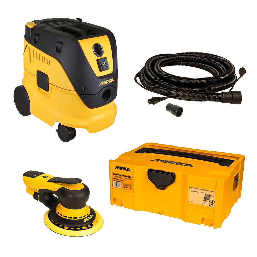 Mirka 6 in. Dust-Free Basic System (Electric Tool) MUSDF-6BSE