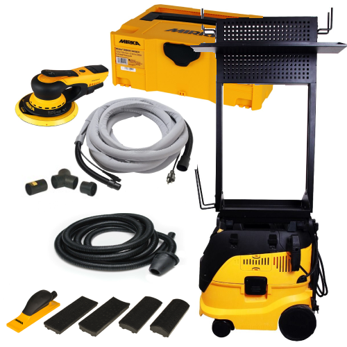 Mirka 6 in. Dust-Free Work Station System (Electric Tool) MUSDF-6WSE