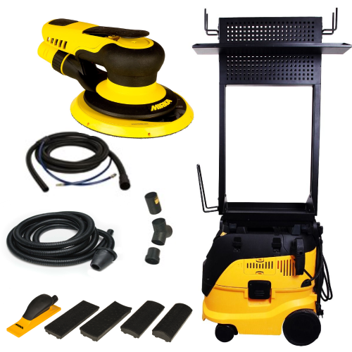 Mirka 6 in. Dust-Free Work Station System (5 mm Pneumatic Tool) MUSDF-6WSP5