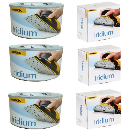 Mirka Iridium 6 in. Dust-Free Trial Kit MUSDF-IRKIT