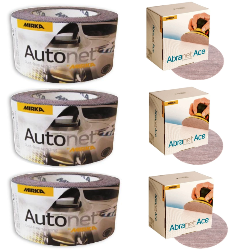 Mirka Abranet 6 in. Dust-Free Trial Kit MUSDF-NETKIT
