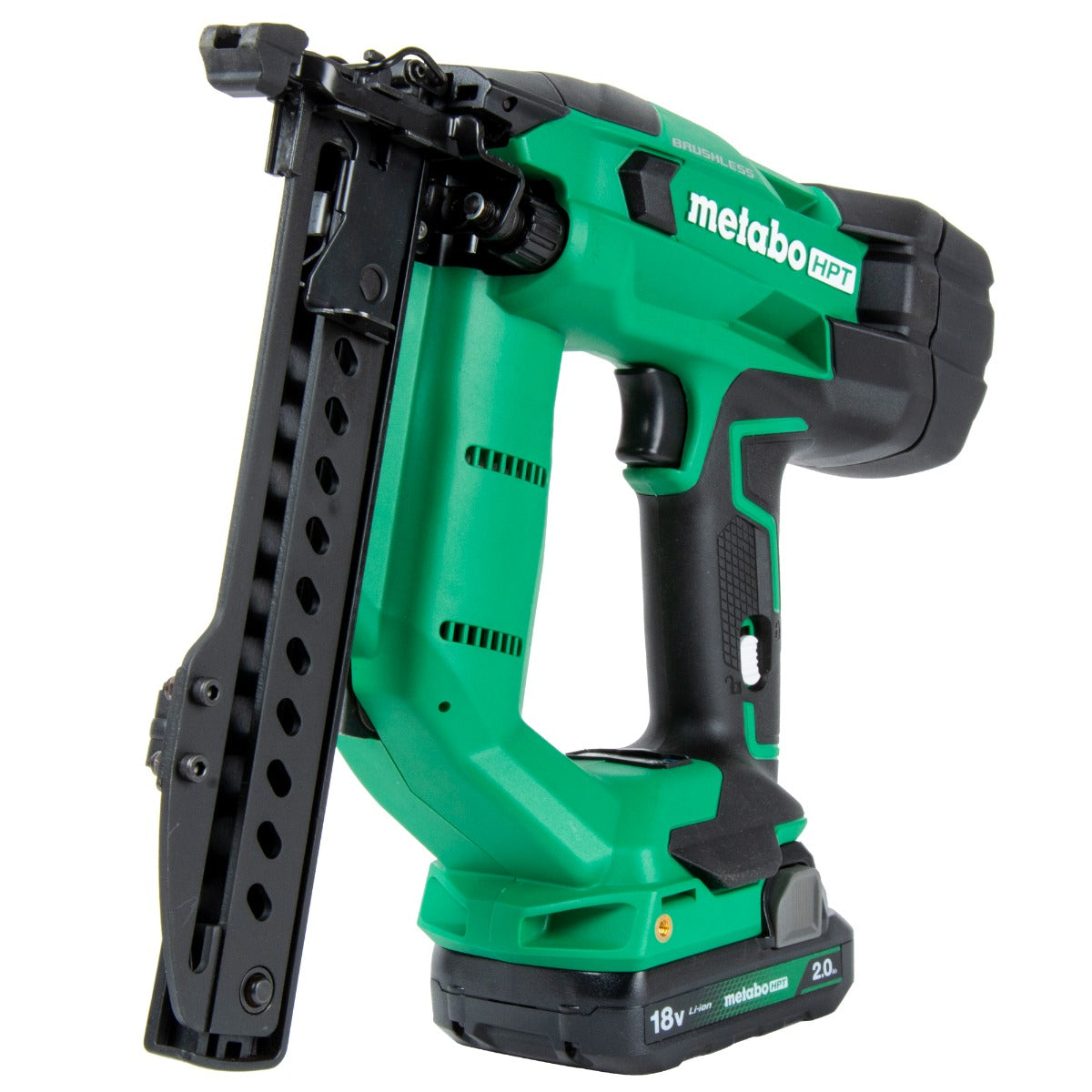 Metabo 18V MultiVolt Brushless 18-Gauge 1/4" Narrow Crown Stapler w/ Battery N1804DAM