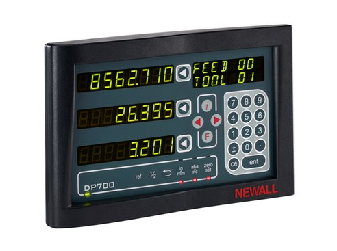 Jet EVS-949 Mill with 3-Axis Newall NMS800 (Quill) DRO and X-Axis JET Powerfeed 894359