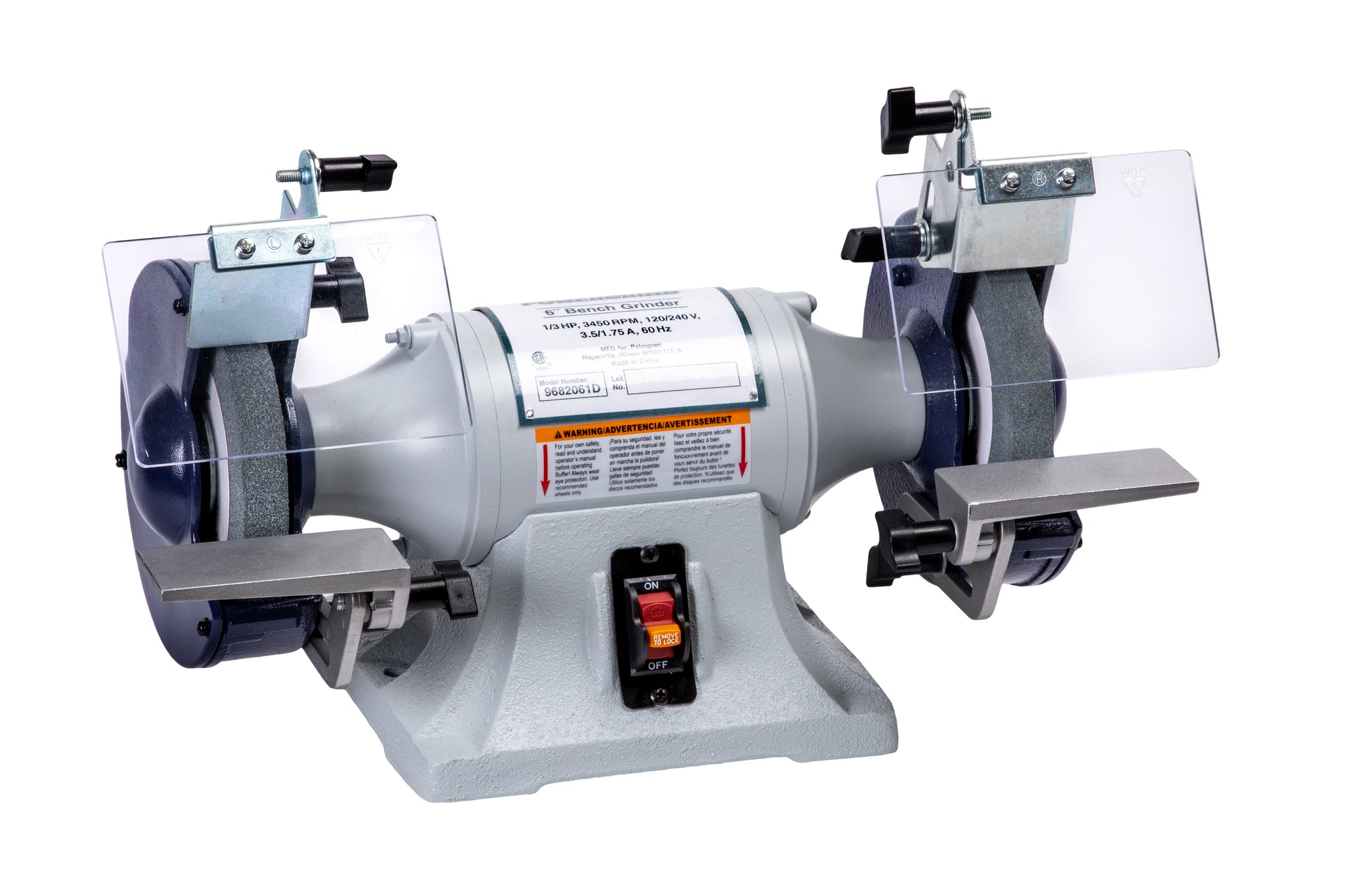 Palmgren 6" Bench Grinder w/ Dust Collection 9682062
