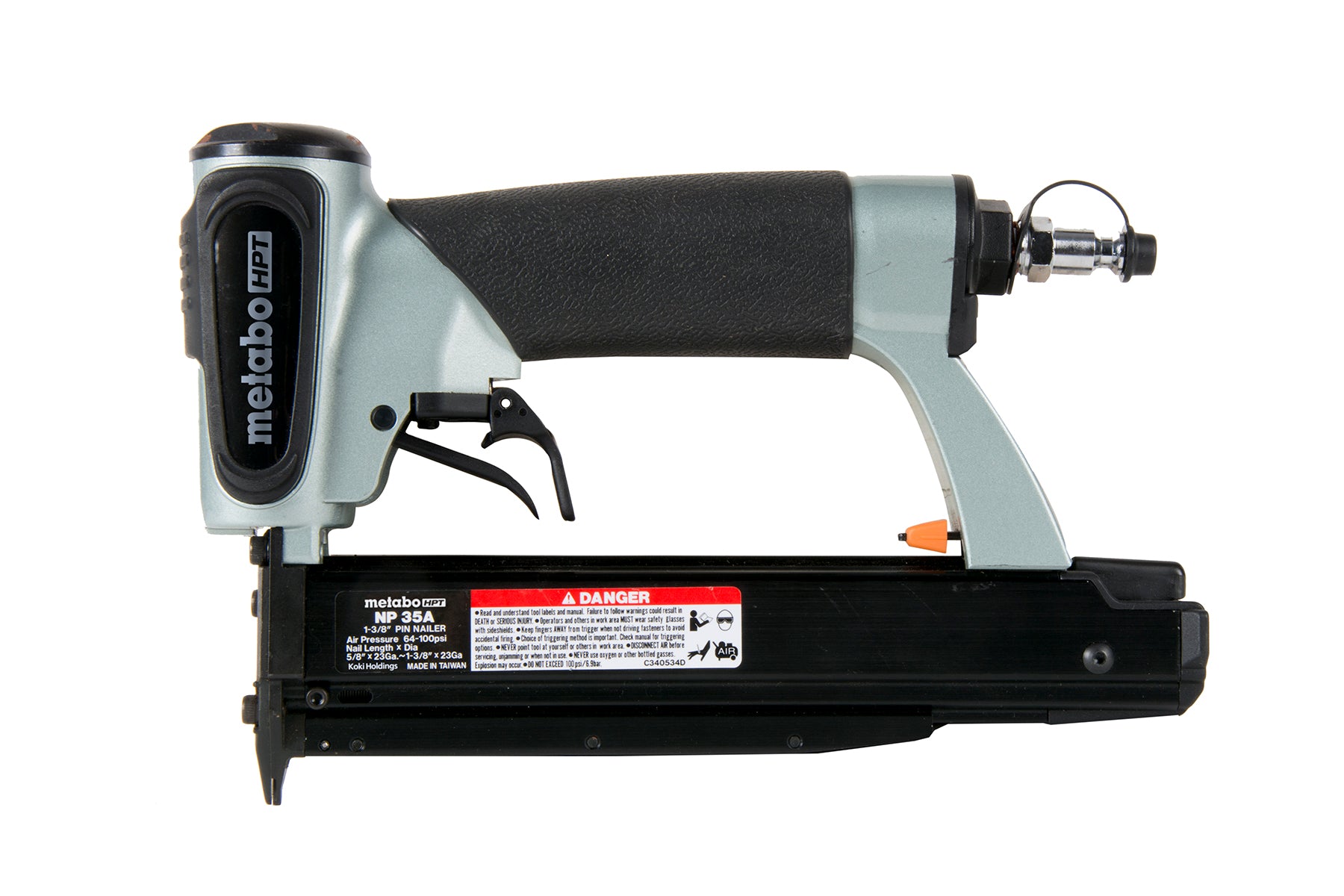 Metabo 23-Gauge 1-3/8 in. Micro Pin Nailer NP35AM