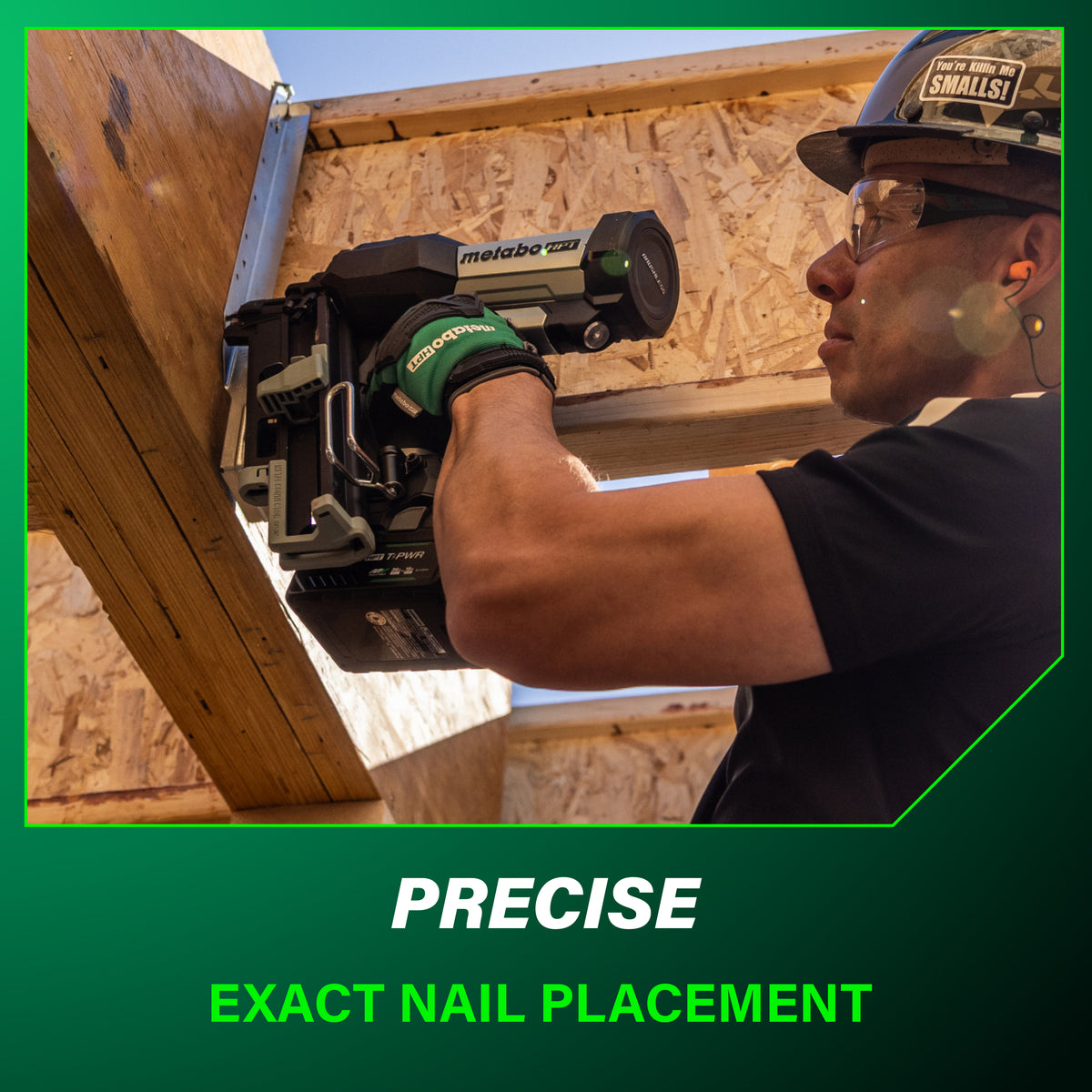 Metabo HPT 18V Cordless Pneumatic 2-1/2 in. Metal Connector Nailer Kit with 10.0 Ah Battery NR1865DKAQRY