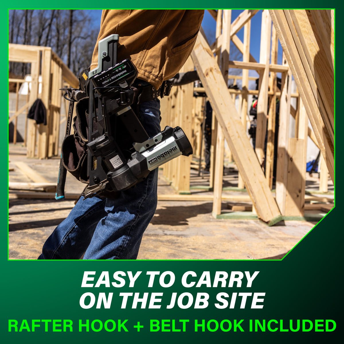 Metabo HPT 18V 30° Cordless Pneumatic 3-1/2 in. Framing Nailer Kit with 10.0 Ah Battery NR1890DCBQRY