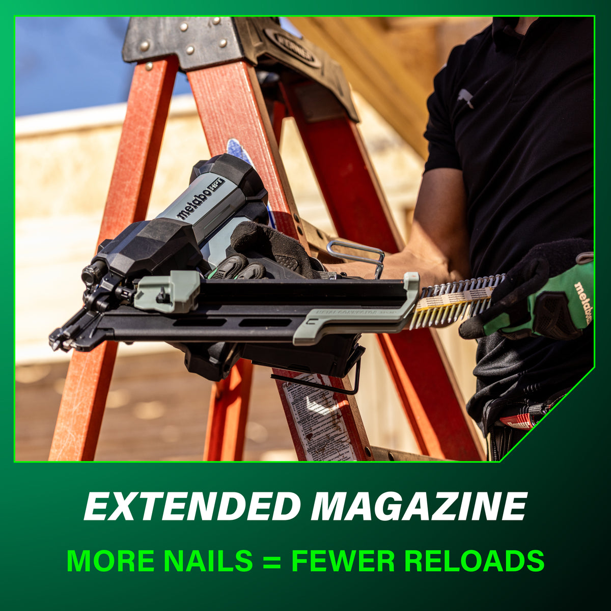Metabo HPT 18V 30° Cordless Pneumatic 3-1/2 in. Framing Nailer Kit with 10.0 Ah Battery NR1890DCBQRY