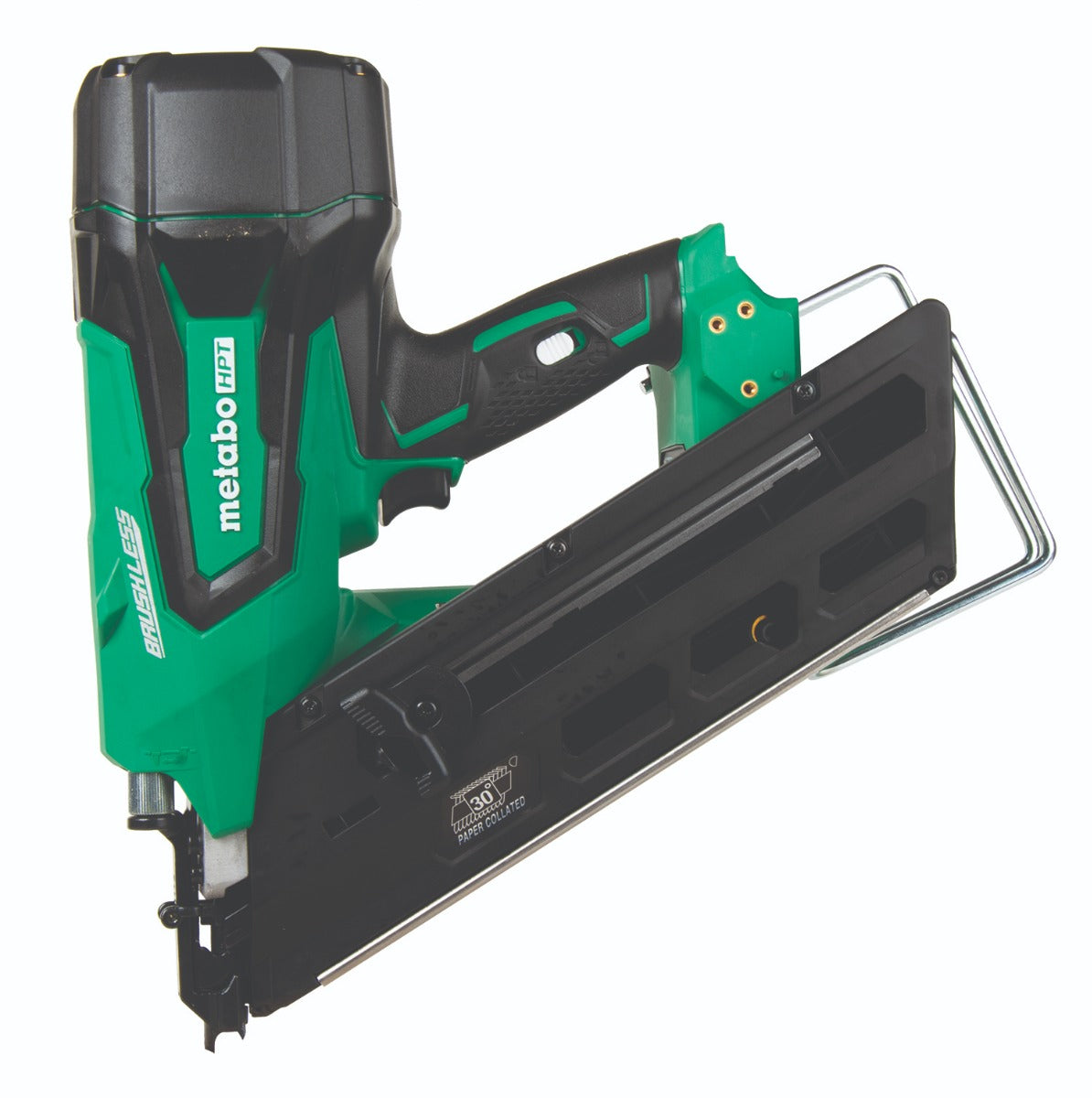 Metabo HPT 18V MultiVolt Cordless 21-Degree 3.5 in. Plastic Strip Framing Nailer
