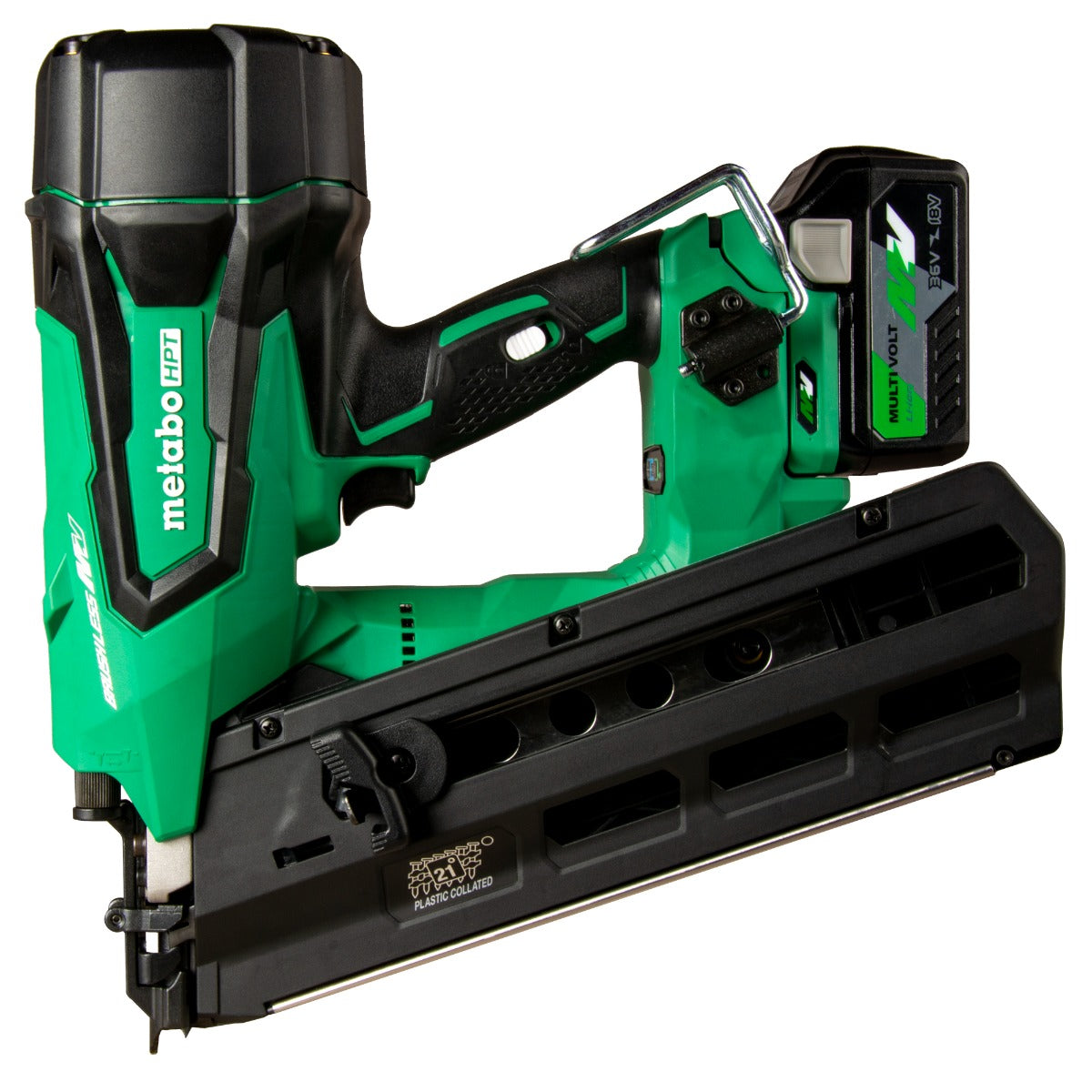 Metabo HPT 36V Cordless 21-Degree Plastic Strip Framing Nailer