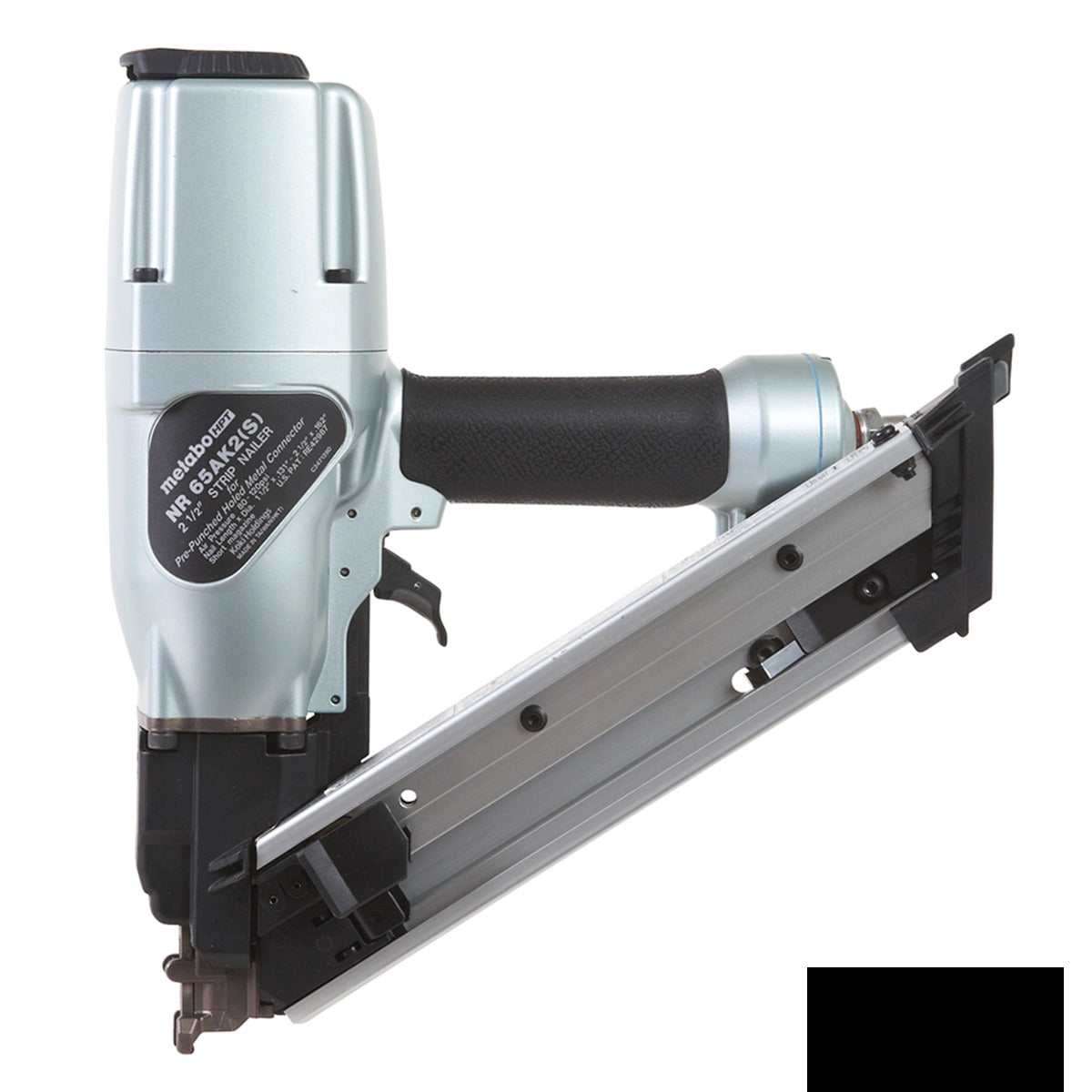Metabo 2.5 in. Strap-Tite Fastening System Strip Nailer with Short Magazine NR65AK2SM