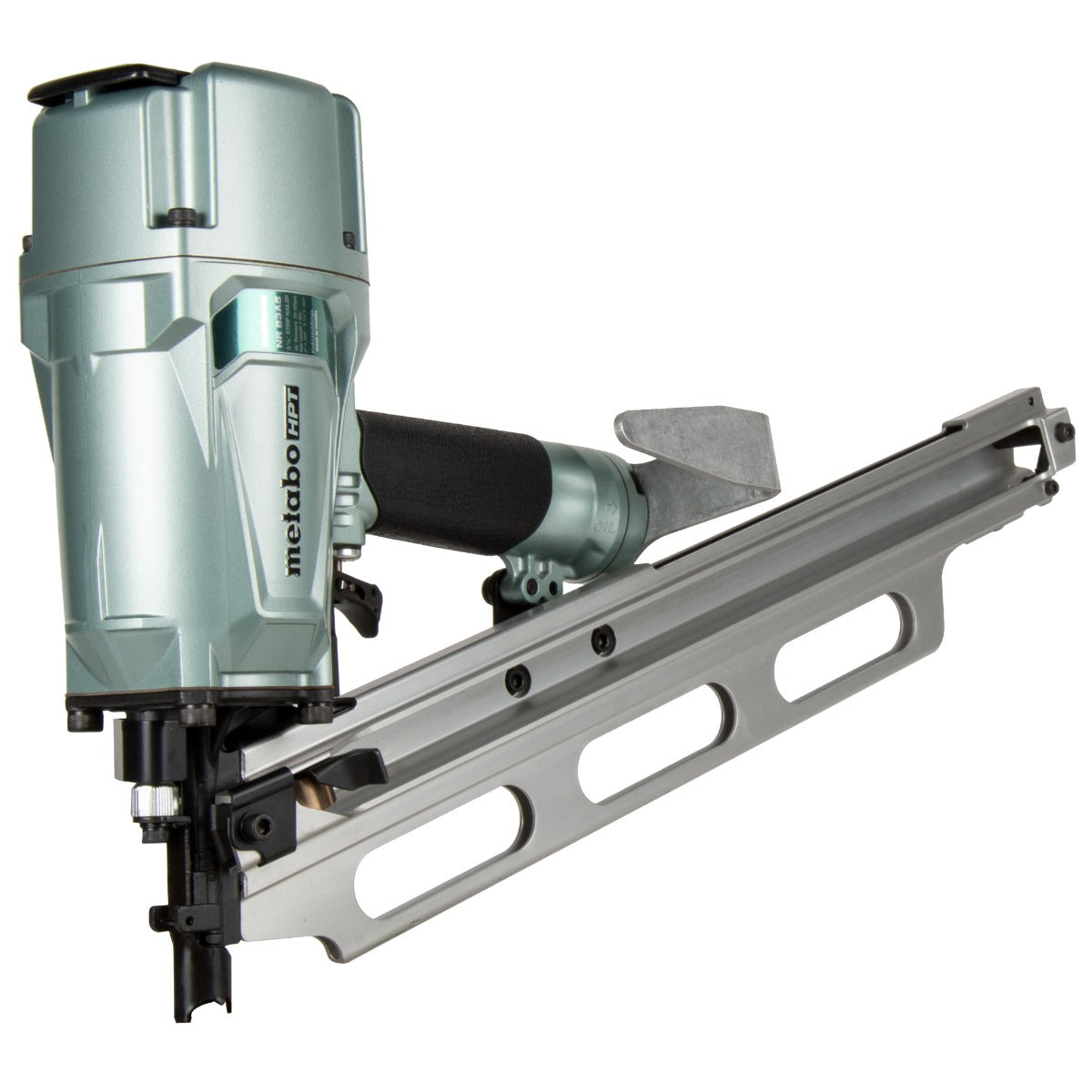 Metabo 21-Degree 3.25 in. Round Head Framing Nailer with Depth of Drive NR83A5(Y)M