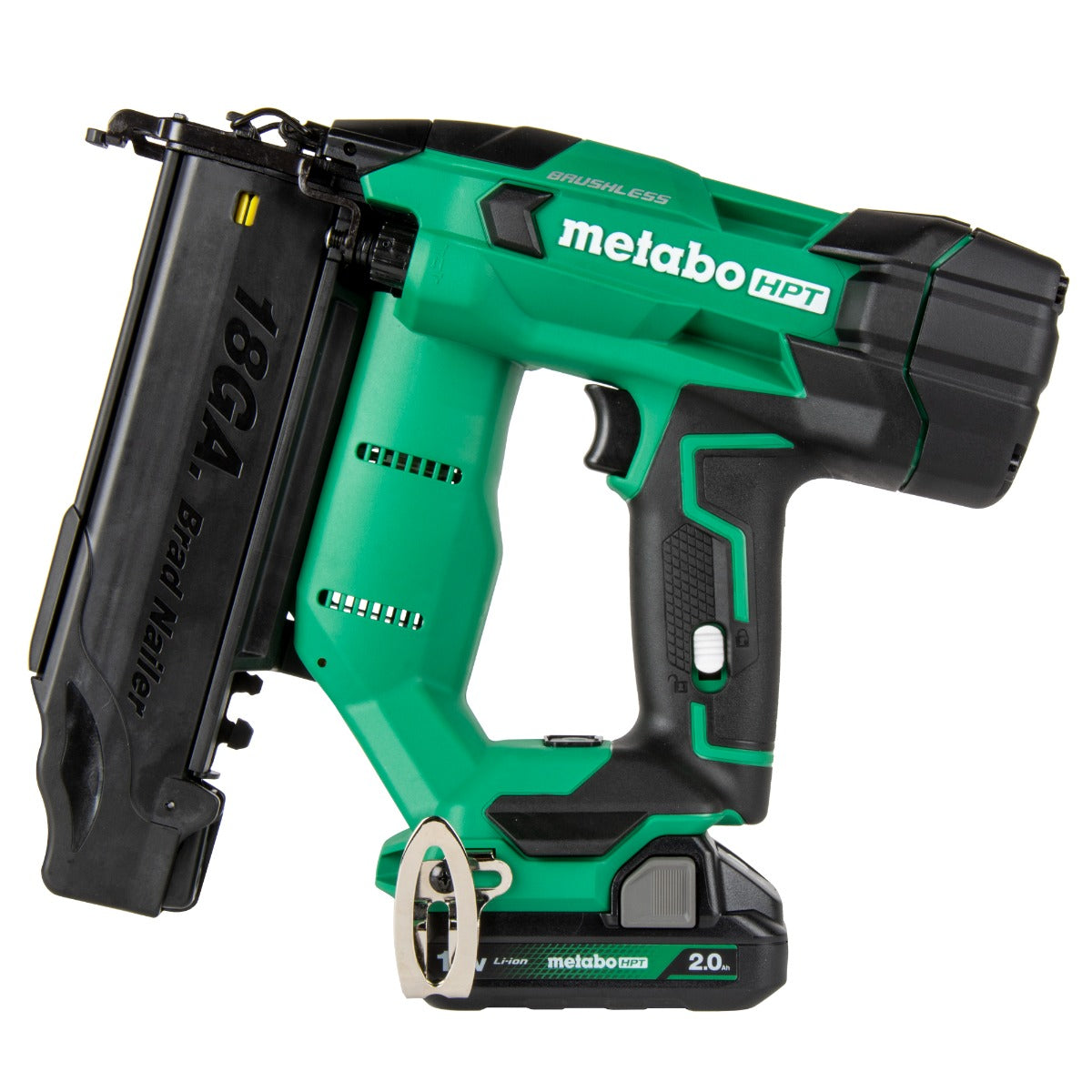 Metabo HPT 18V MultiVolt Brushless 18-Gauge Compact Brad Nailer