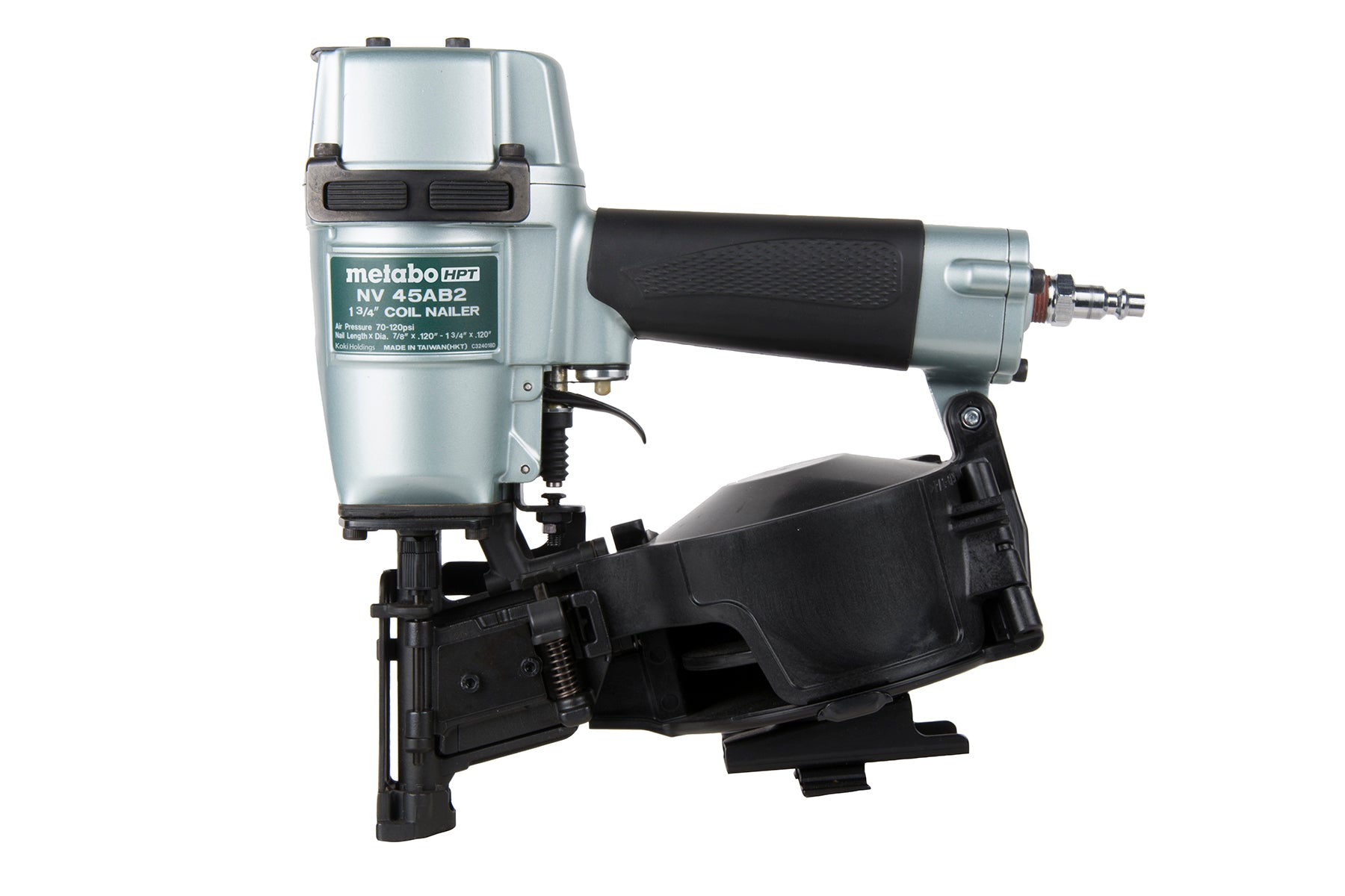 Metabo 1-3/4 in. Coil Roofing Nailer NV45AB2M