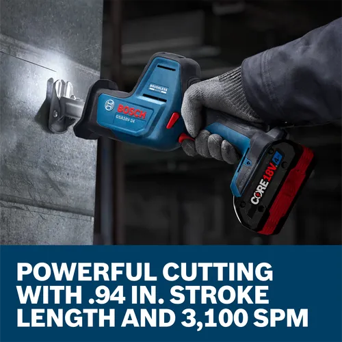 Bosch 18V Compact Reciprocating Saw (Bare Tool) GSA18V-24N