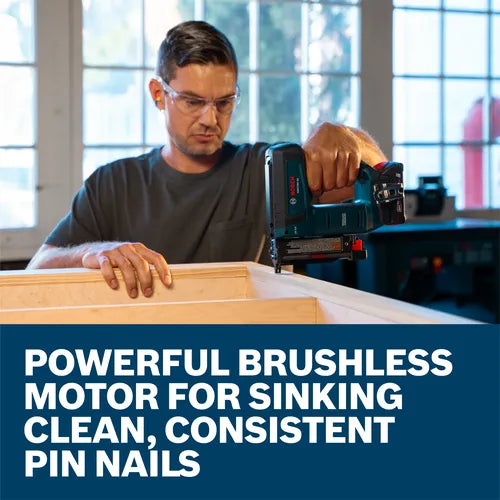 Bosch 18V Brushless 23-Gauge Pin Nailer (Bare Tool) GNH18V-35N