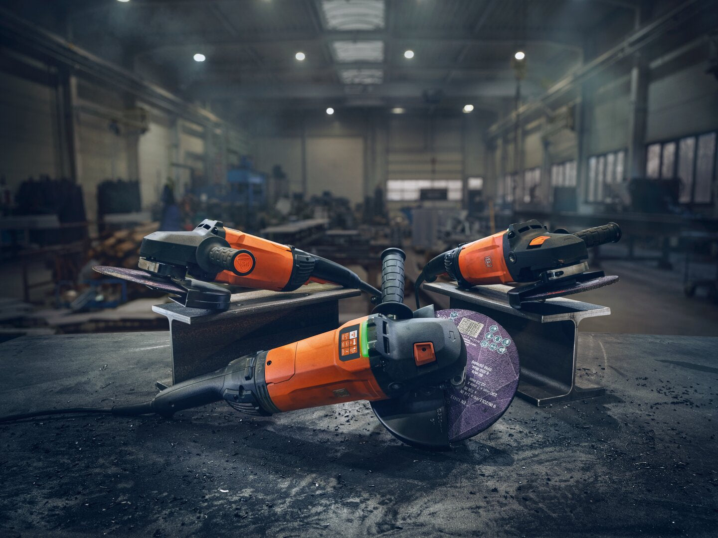 Fein AlphaGrind LG 24-180 D Pro 7" Corded Angle Grinder – 2,400W 72251860120