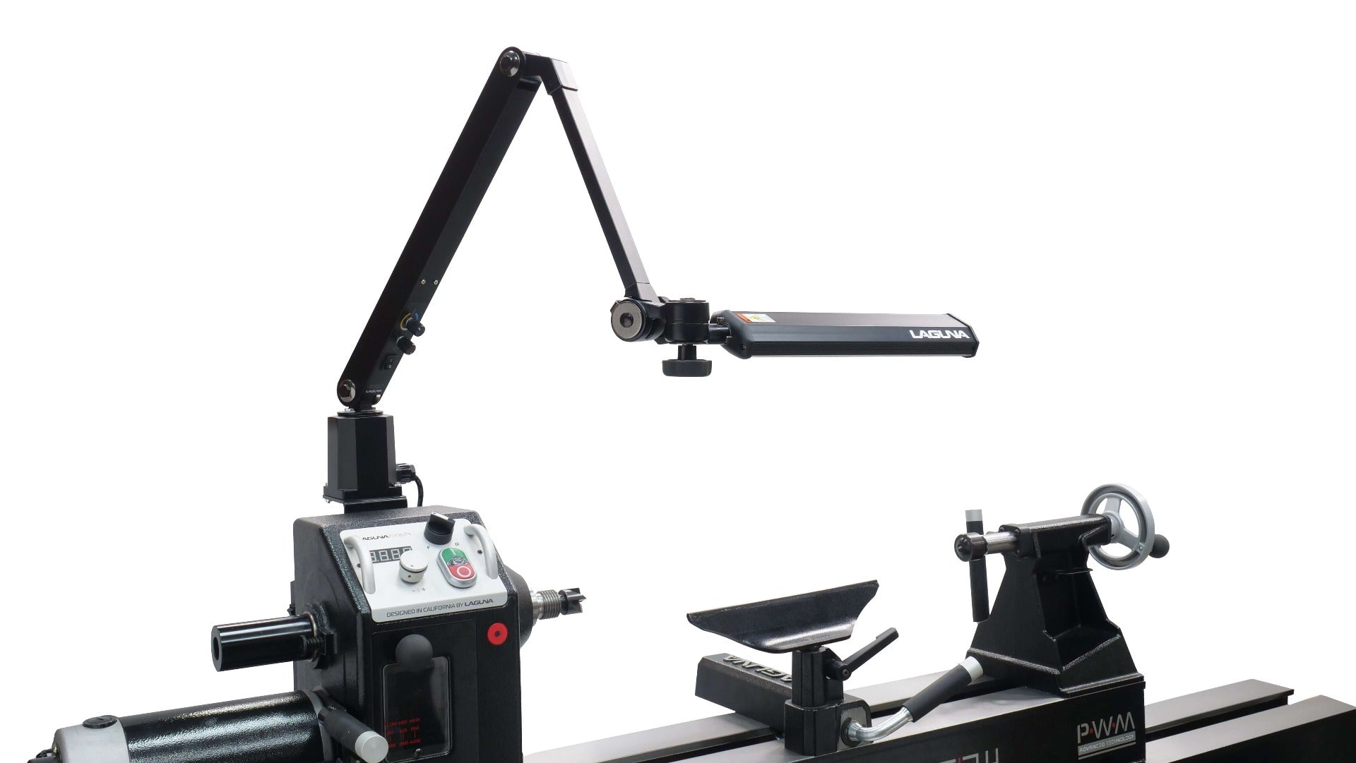 Laguna Tools LED Double Arm Work Light with Adjustable Brightness & Color, 110V ALEDLATHE