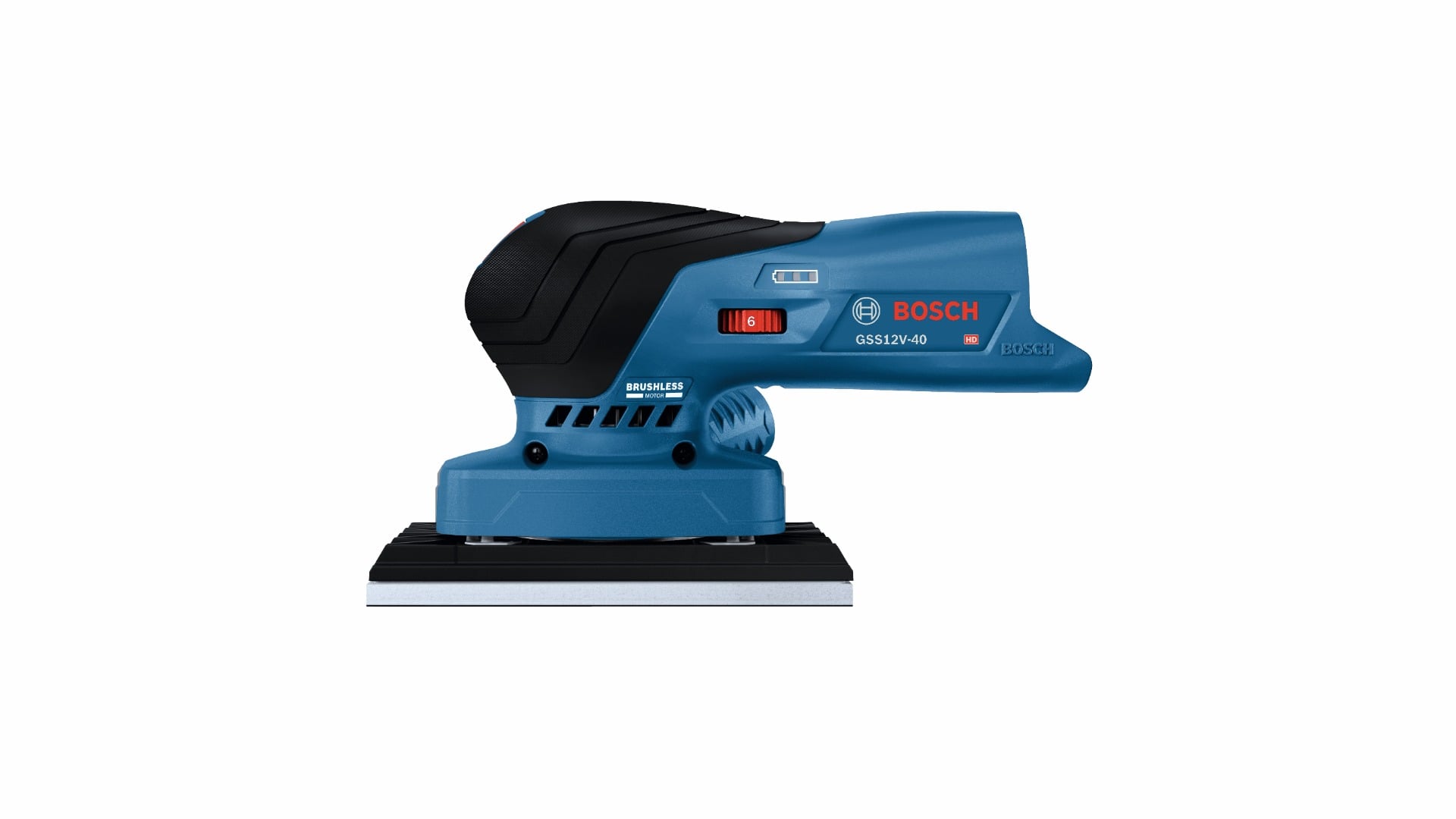 Bosch 12V Max Brushless 1/4-Sheet Orbital Sander (Bare) GSS12V-40N