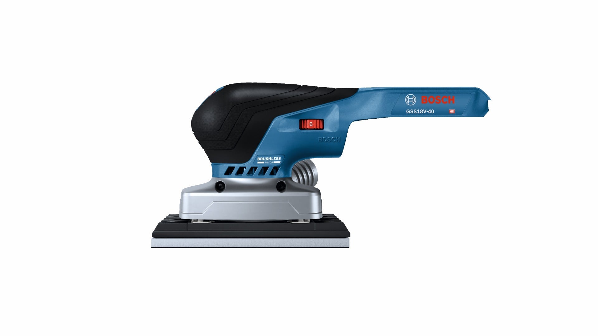 Bosch 18V Brushless 1/4-Sheet Orbital Sander (Bare) GSS18V-40N
