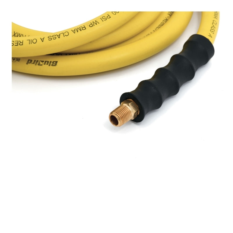 Blubird OilShield 3/8" X 100' Rubber Air Hose Assembly 3/8" Male-NPT OS38100