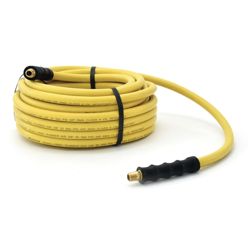 Blubird OilShield 3/8" X 100' Rubber Air Hose Assembly 3/8" Male-NPT OS38100