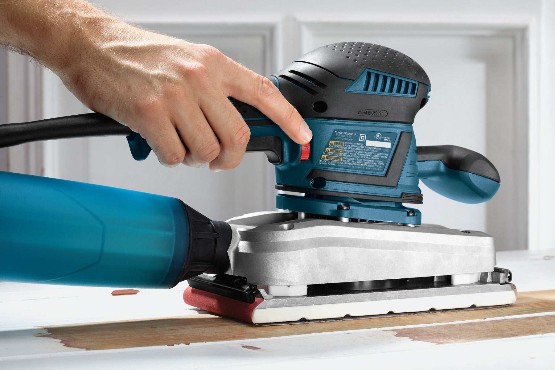 Bosch 1/2-Sht. Variable Orbital Sander, Vibration Cntrl. OS50VC