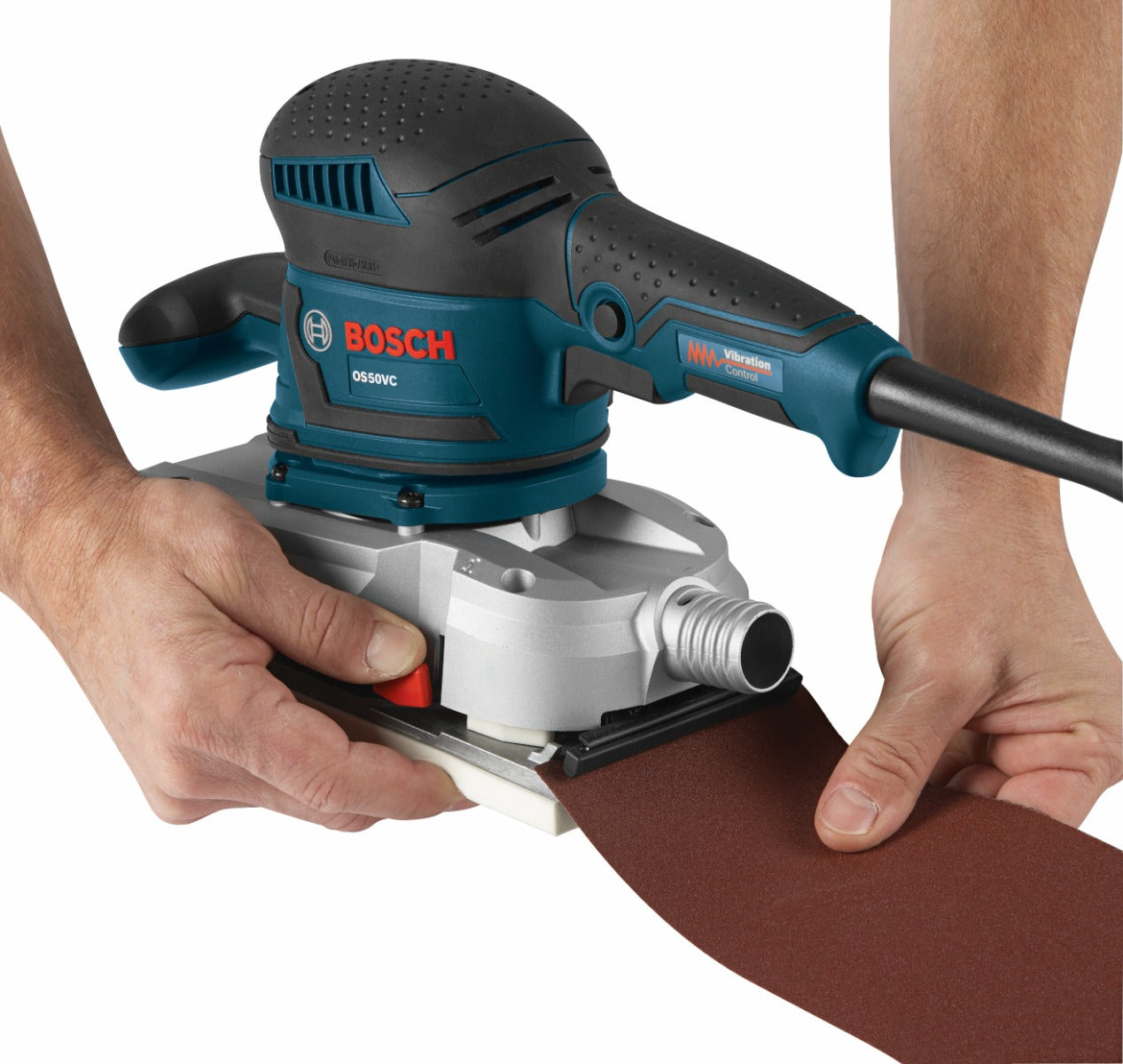 Bosch 1/2-Sht. Variable Orbital Sander, Vibration Cntrl. OS50VC