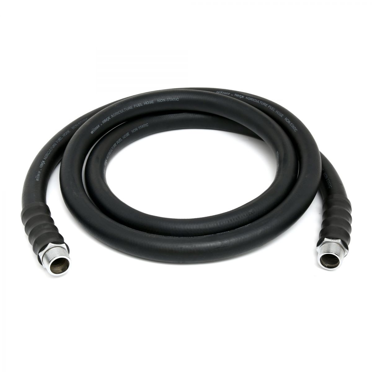 Blubird OilShield 1" X 14' Rubber Farm Fuel Transfer Hose with Static Wire, 2-Pack OSFHONE14-2PK